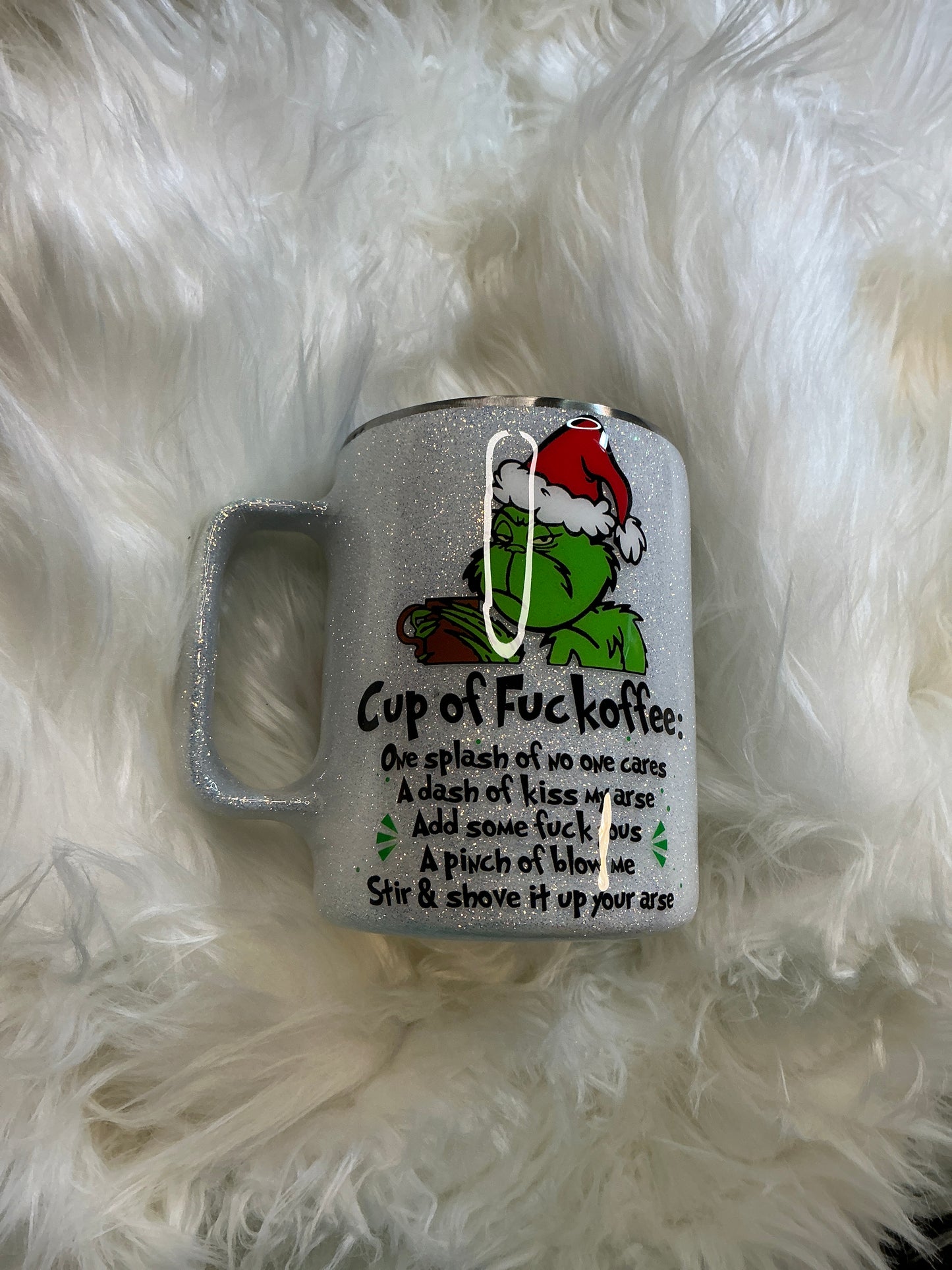 #202. 10 oz Coffee Mug - Green Guy - Whoville Hot Chocolate