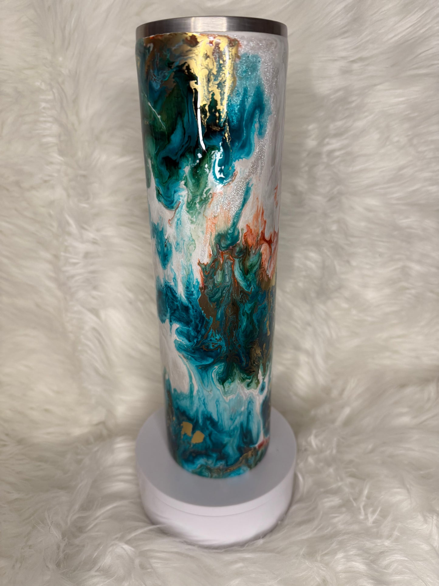 #705. 32 oz Plump Western Marble