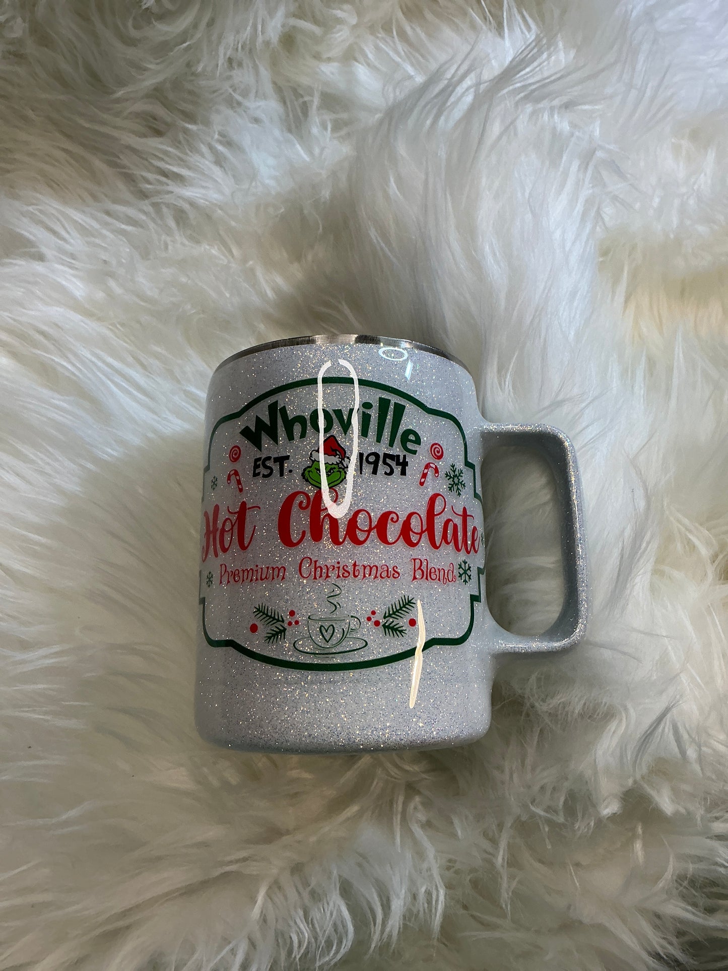 #202. 10 oz Coffee Mug - Green Guy - Whoville Hot Chocolate