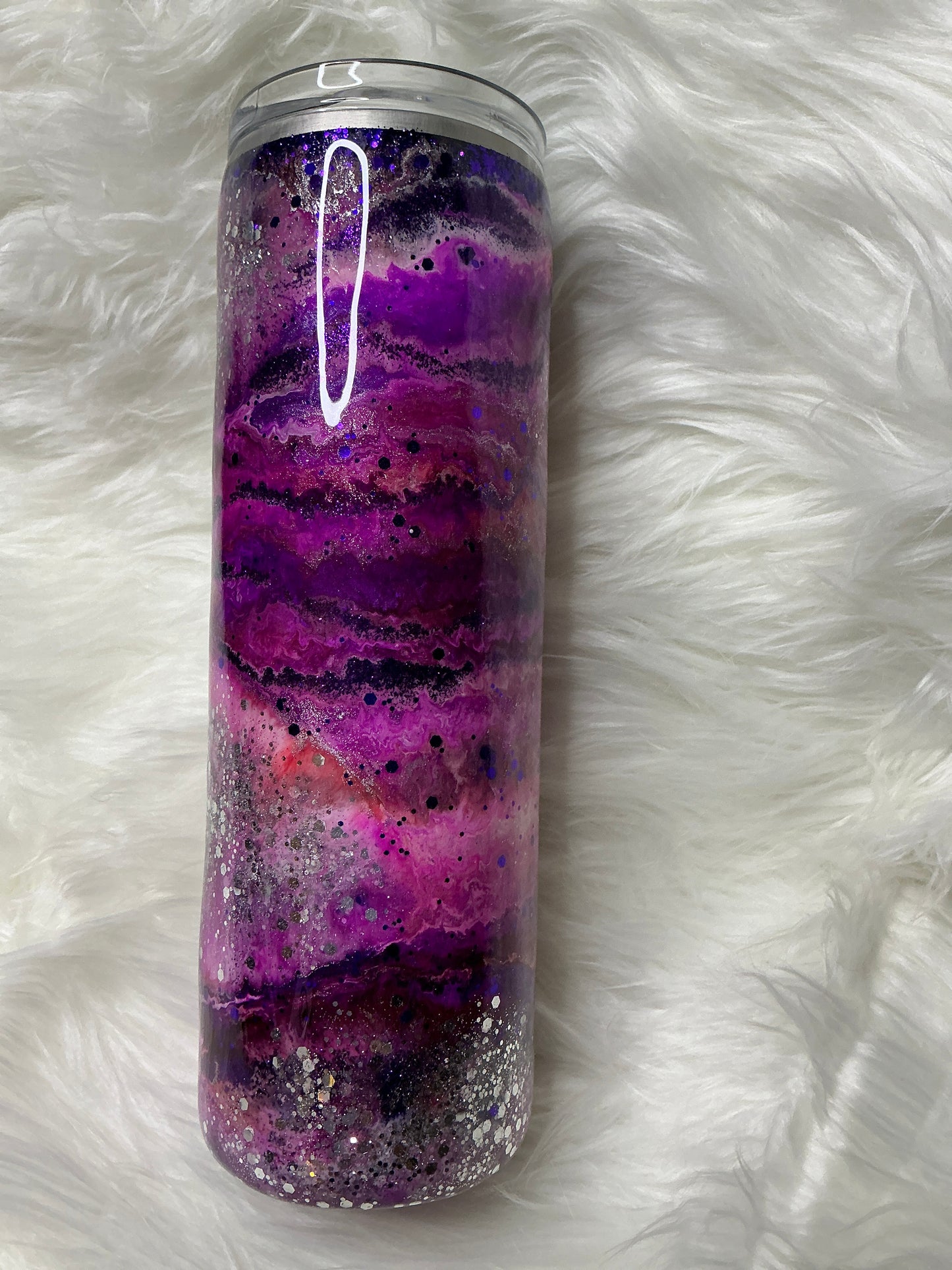 #82. 30 oz Skinny - Purple Planet