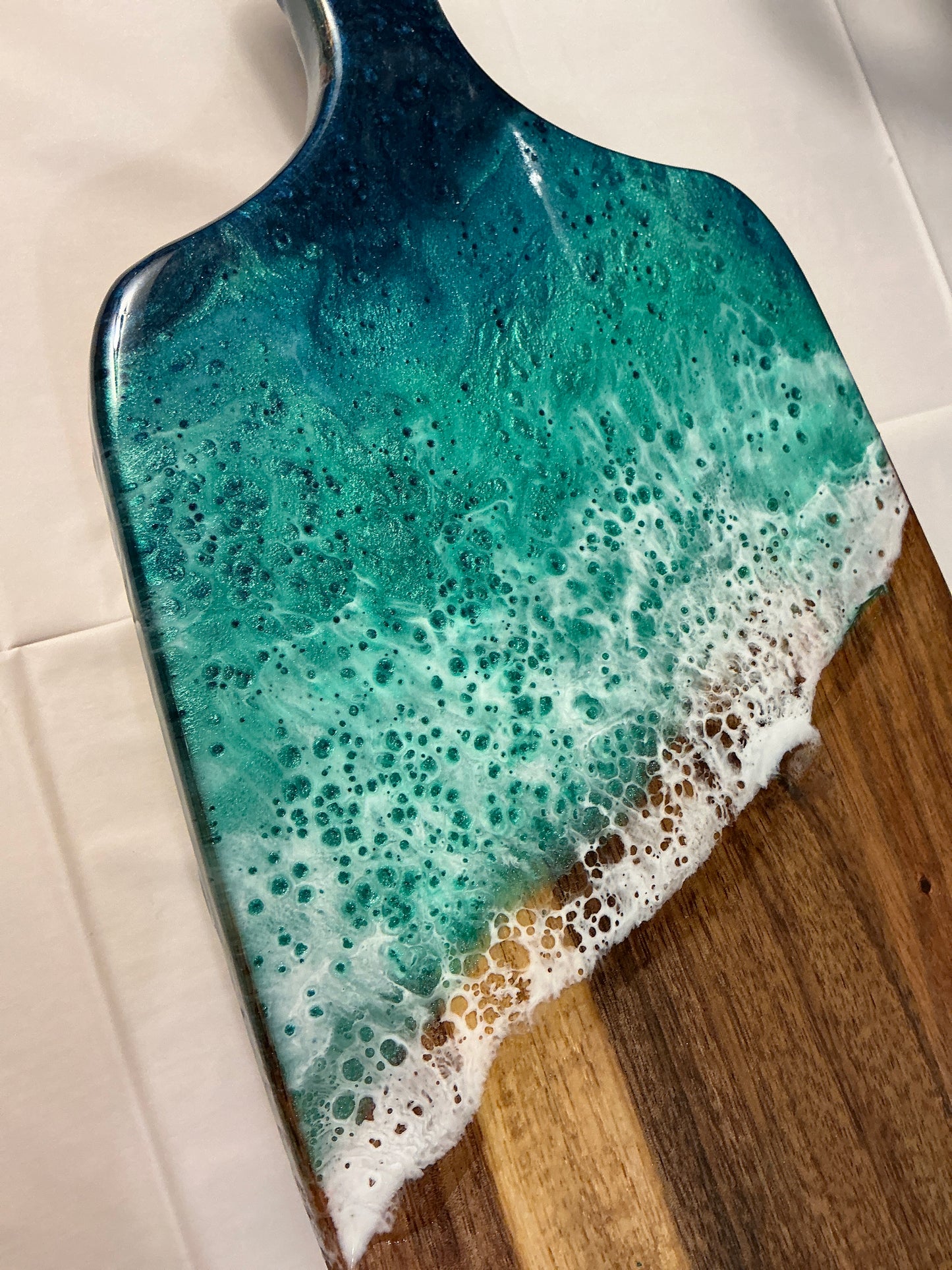 RTS 16in X 7in Charcuterie Board Ocean Themed
