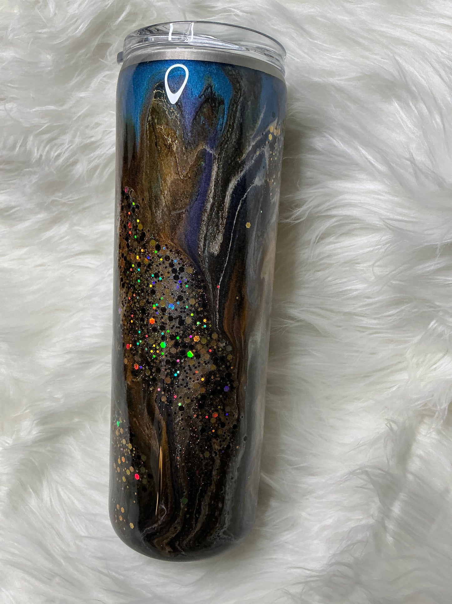 #81. 30 oz Skinny - Rustic Hillside