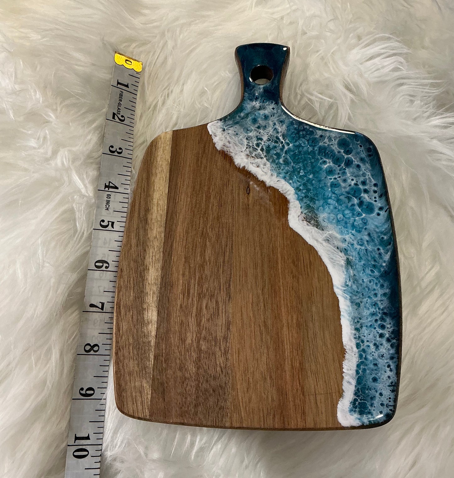 RTS 9in X 6.5in Charcuterie Board Ocean Themed