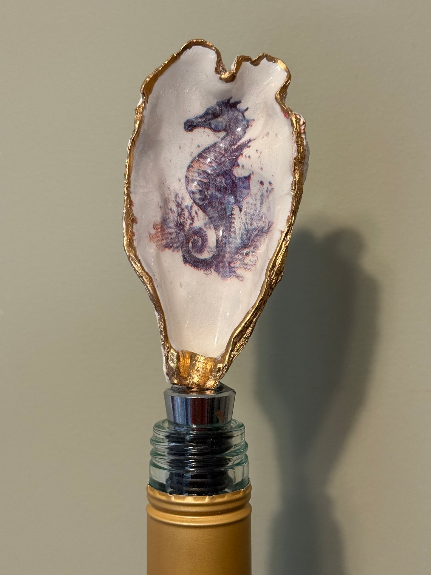 Wine Stopper - Oyster Shell
