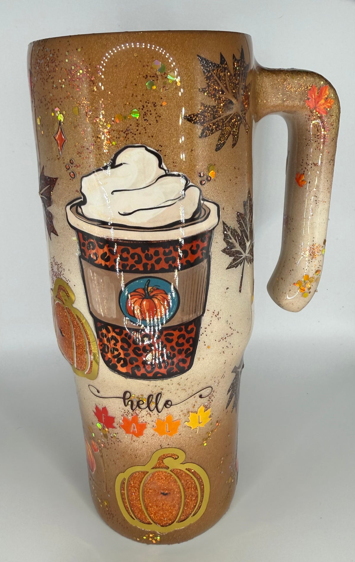 30 oz Grippy - HELLO FALL Light Up Cup
