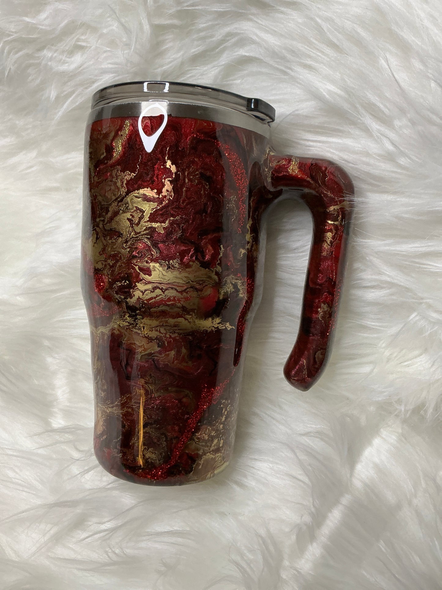#157.    20 oz Grippy in a Red Ink Drop