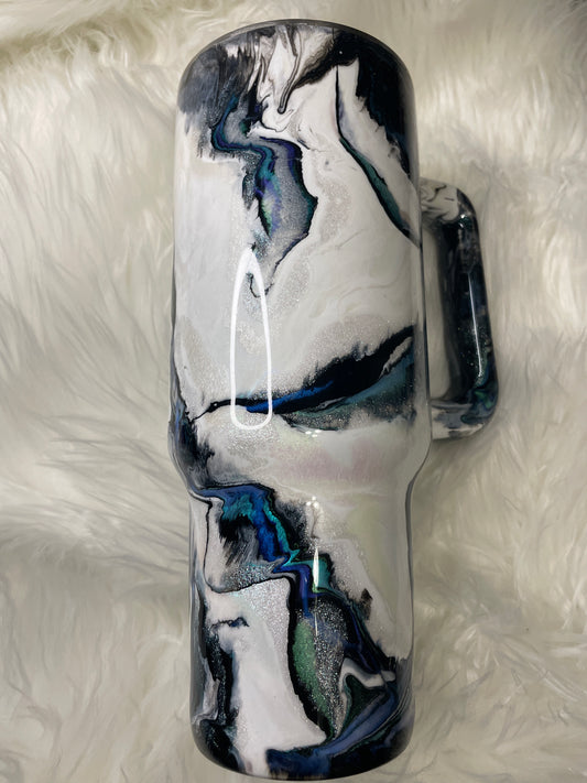 #617.   40 oz Traveler Shovonn Opal