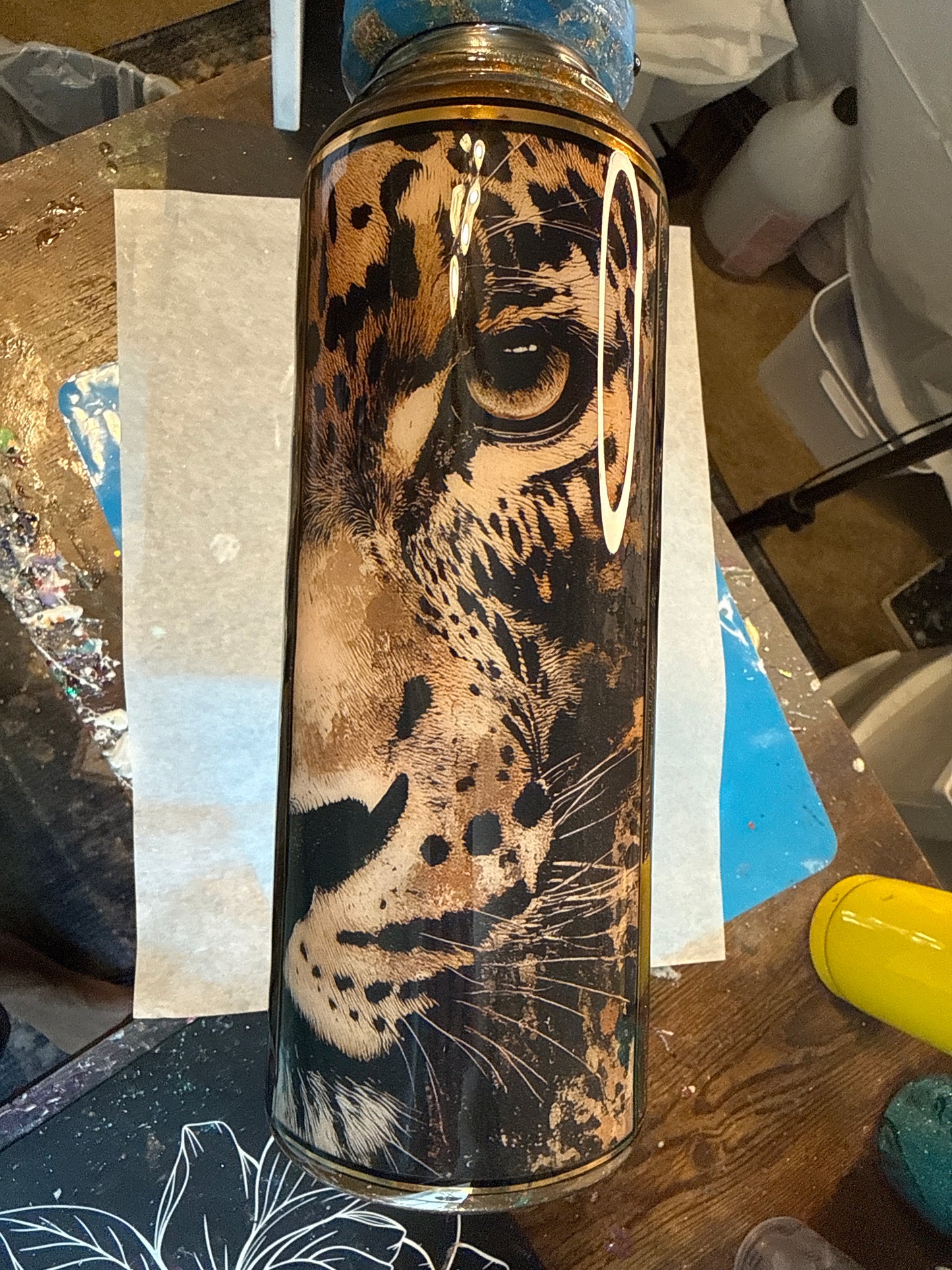40oz Hydro with Prey Lion Vinyl & multimedia