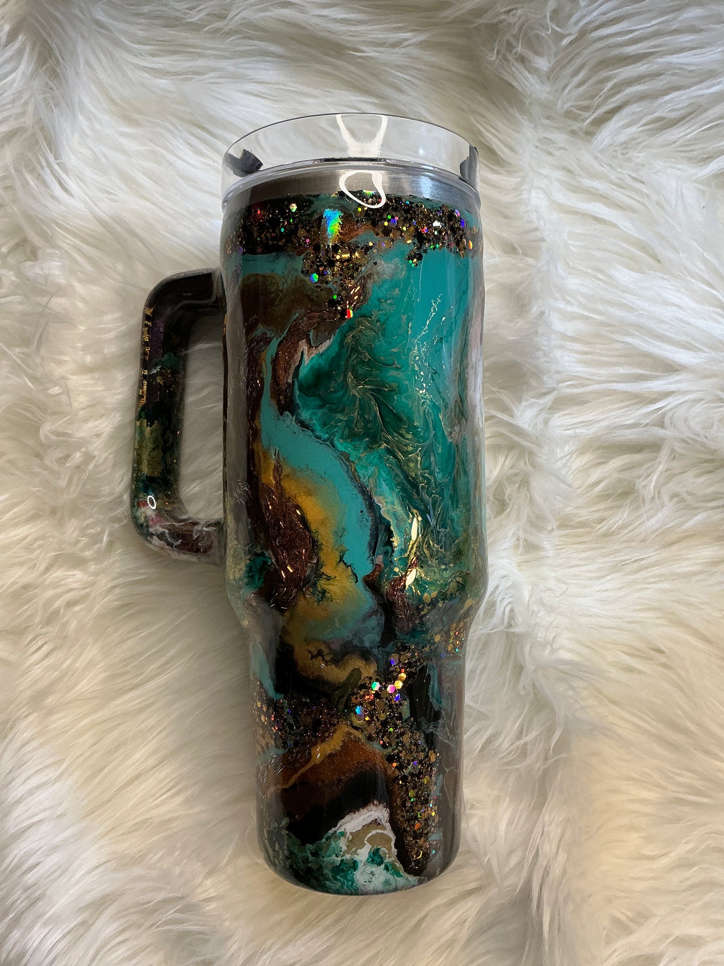 #2.   40 oz Traveler -Animal Print Suspension