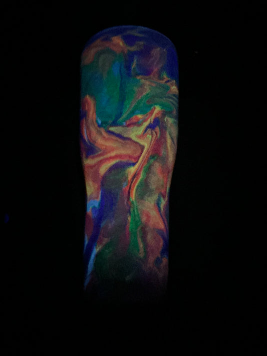 #684. 40 oz Modern Curve - Neon & GLOW Rack Em’ & Stack Em’