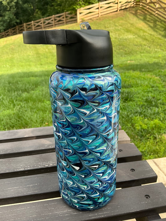 32 oz Hydro with Ocean Blue