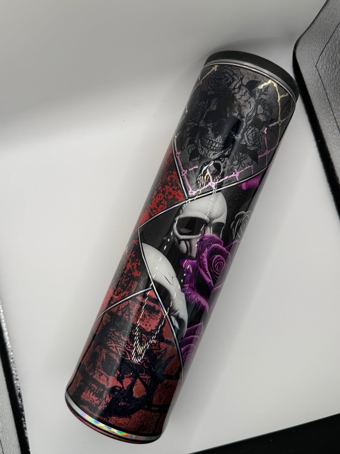 32 oz Tipsy Muli-Media Skulls