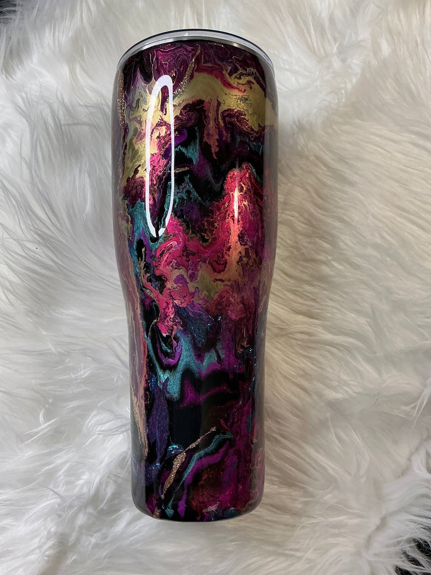 #650.   40oz Modern Curve Jewel Tone Suspension