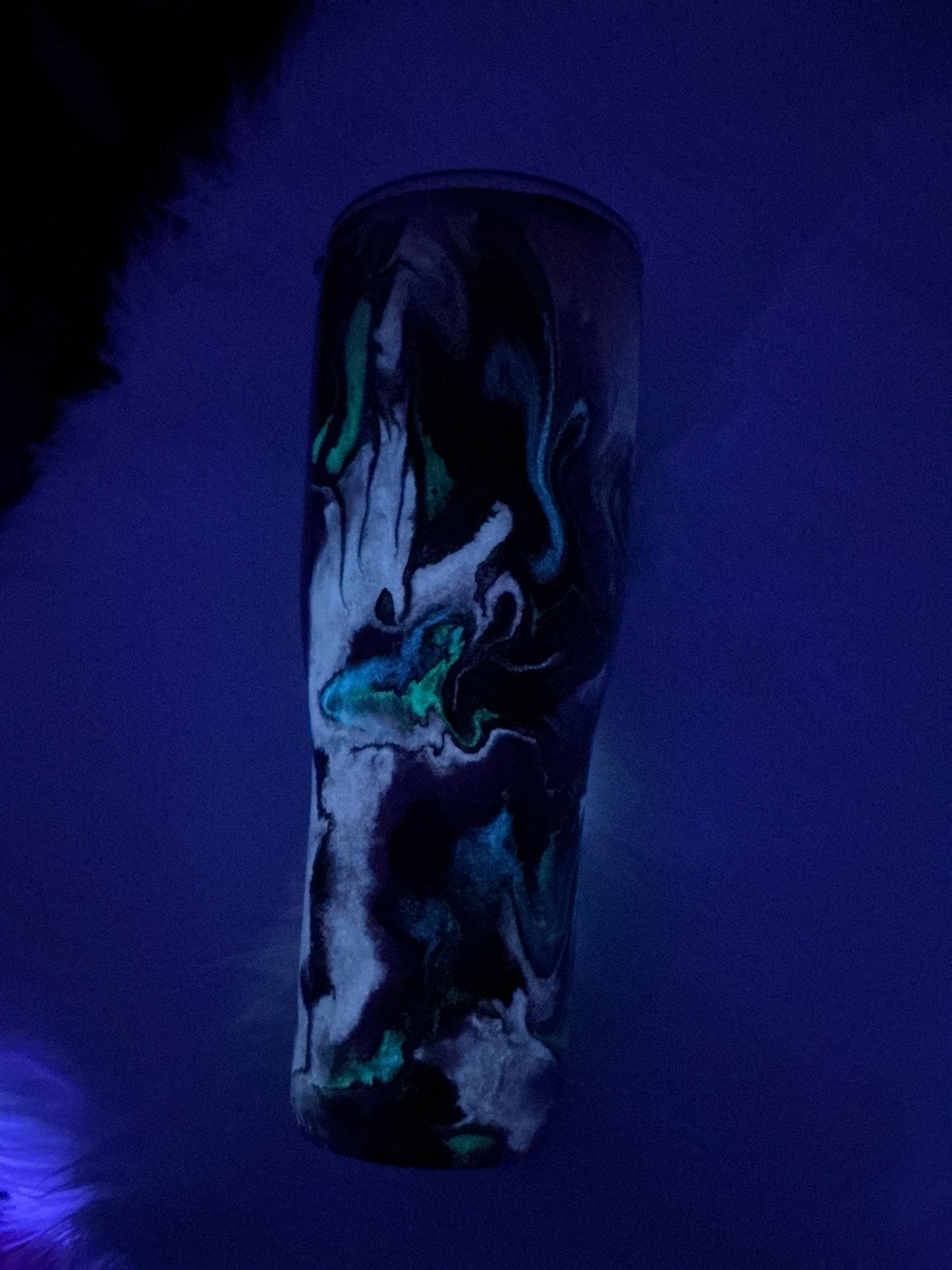 #648. 40 oz Modern Curve Shovonopal Technique that GLOWS