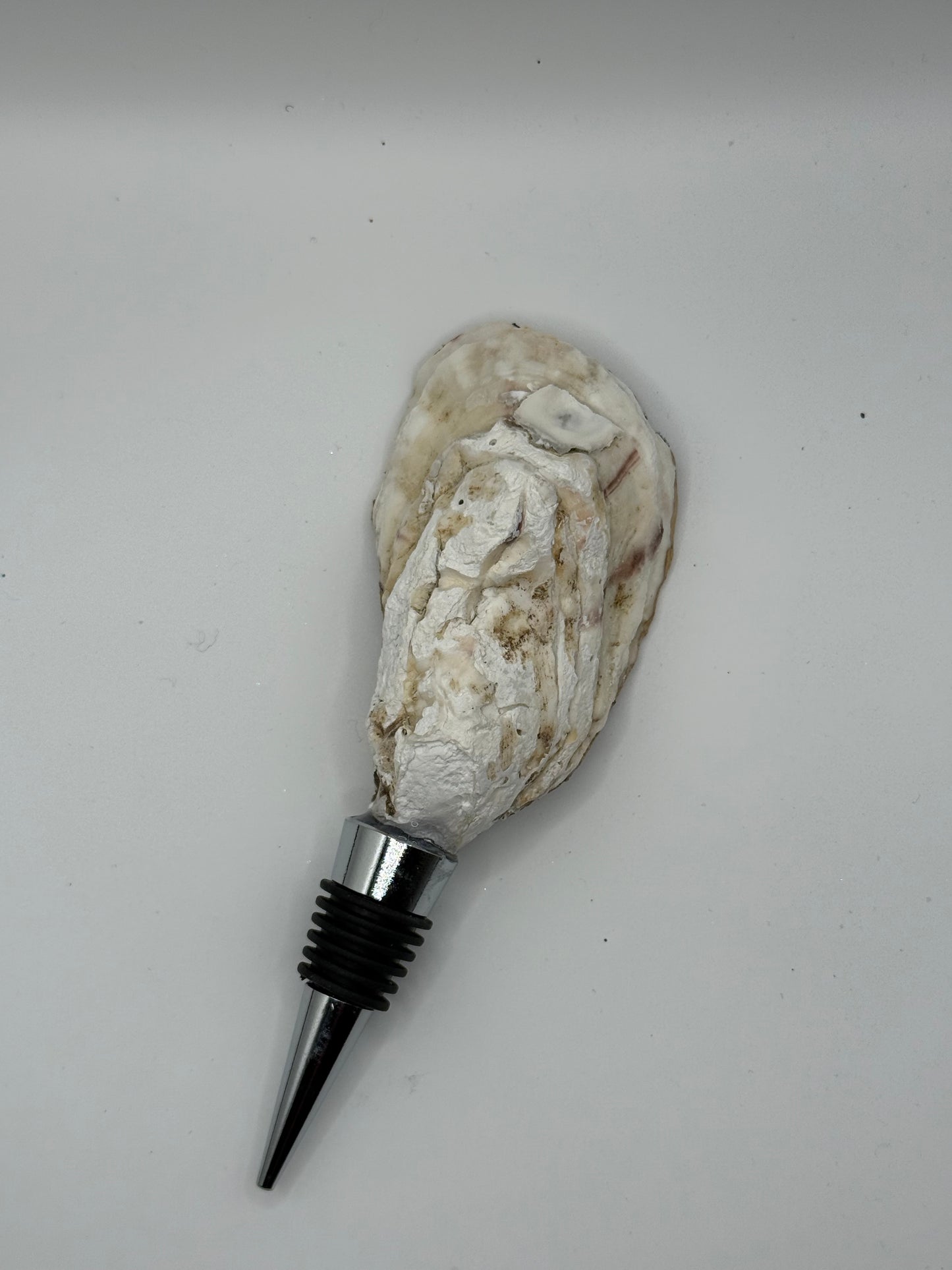 Wine Stopper - Oyster Shell Palm Tree & Star Fish