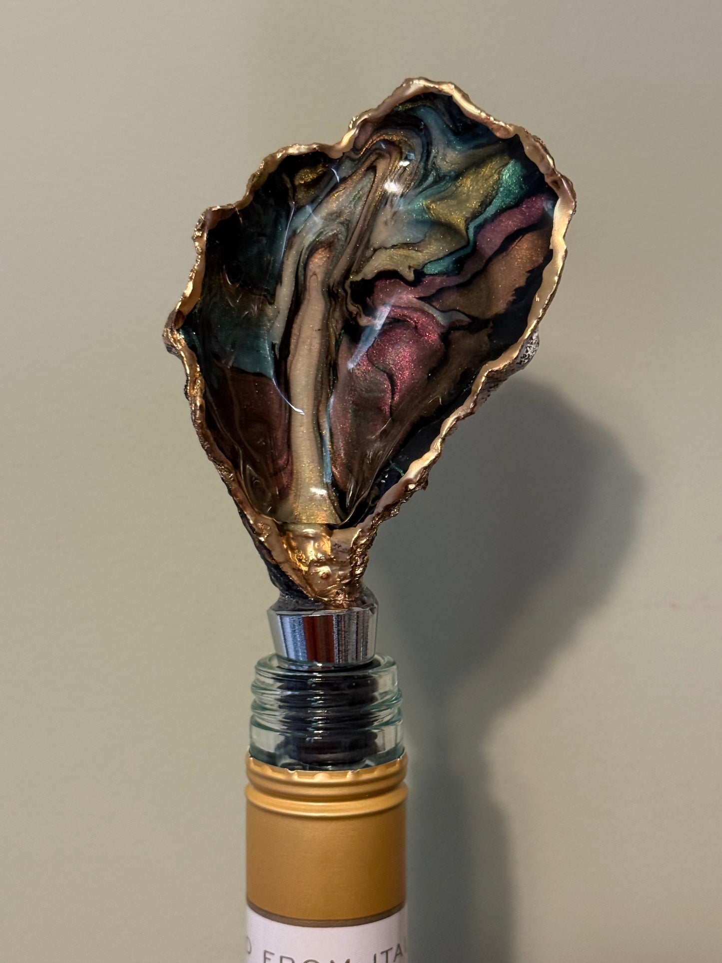Wine Stopper - Oyster Shell
